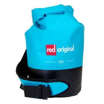 Red Original Dry bag rollable and waterproof 10L Blue