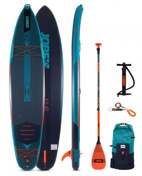 Jobe Duna 11.6 Aufblasbares SUP Paddle Board Packet Dunkelblau One Size