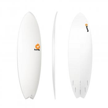 Surfboard TORQ Epoxy TET 6.3 MOD Fish White
