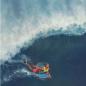 Preview: Bodyboard Flossen CHURCHILL Makapuu L Blau Gelb