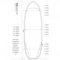 Preview: ROAM Boardbag Surfboard Daylight Hybrid Fish 6.8