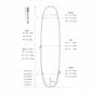 Preview: ROAM Boardbag Surfboard Daylight Longboard 9.2