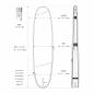 Preview: ROAM Boardbag Surfboard Tech Bag Double Long 9.2