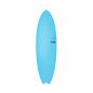 Preview: Surfboard TORQ Softboard 6.3 Mod Fish Blau