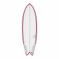 Preview: Surfboard TORQ TEC BigBoy Fish 6.10 Rail Berry