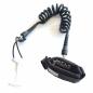 Preview: SNIPER Bodyboard Spiral Wrist Leash Deluxe Schwarz