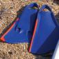 Preview: Bodyboard Flossen OPTION  MK2 ML 43-44 Blau Rot