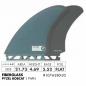 Preview: FUTURES Twin Fin Set Pyzel Bobcat Fiberglass