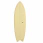 Preview: Planche de surf VENON Node 5.11 Twinfin Retro Fish Beige