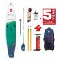 Preview: Red Paddle Co VOYAGER SUP SET 13'2" x 30" x 6" MSL Grün-Weiss