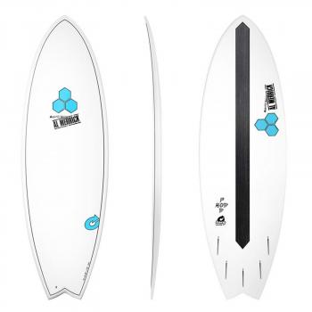 Surfboard CHANNEL ISLANDS X-lite Pod Mod 5.6 blanco