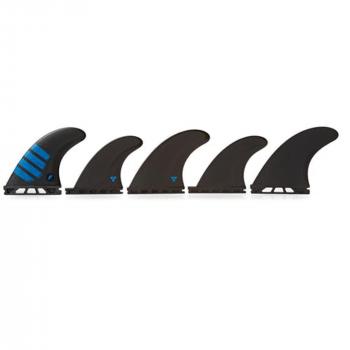 FUTURES Quad Thruster 5 Fin Set F6 Alpha