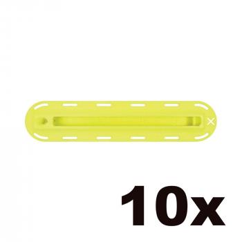 FUTURES Finbox F1 ILT 3/4 Inch Jaune 10 pièces