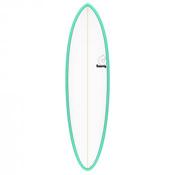 Surfboard TORQ Epoxy TET 6.8 Funboard Seagreen