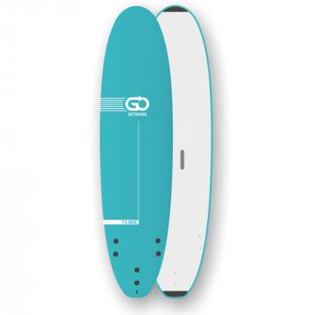 GO Softboard School Surfboard 7.6 wide body Verde