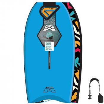 FLOOD Bodyboard Dynamx Stringer 41 Blau Tribal