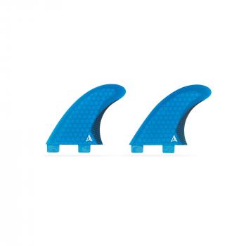 ROAM Set di pinne posteriori medie a due alette Blu