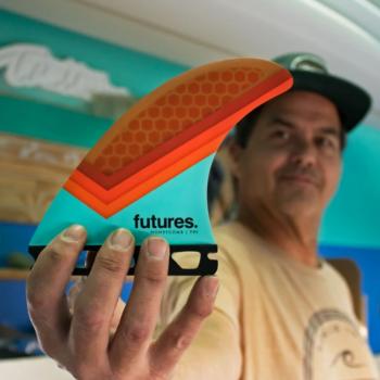 FUTURES Thruster Fin Set Timmy Patterson TP1 L