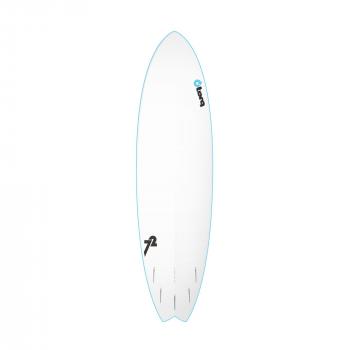 Surfboard TORQ Softboard 7.2 Fish Blue