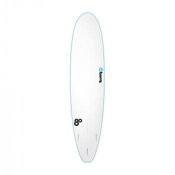 Surfboard TORQ Softboard 8.0 Longboard Blau