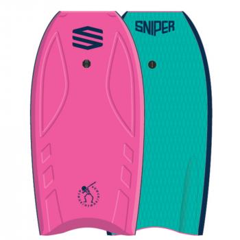 SNIPER Bodyboard Bunch II EPS Stringer 36 Pink Tea