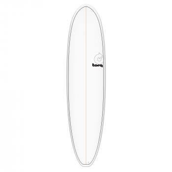 Surfboard TORQ Epoxy TET 7.8 V+ Funboard  Pinlines