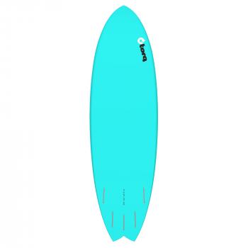 Surfboard TORQ Epoxy TET 5.11 MOD Fish Blau Pinlin