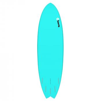 Surfboard TORQ Epoxy TET 6.3 MOD Fish Blau Pinline