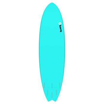 Surfboard TORQ Epoxy TET 7.2 Fish Blue Pinline