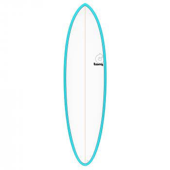 Surfboard TORQ Epoxy TET 6.8 Funboard Blue Pinline