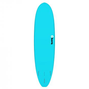 Surfboard TORQ Epoxy TET 7.4 V+ Funboard Blau Pinl