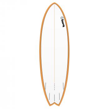 Surfboard TORQ Epoxy TET 5.11 MOD Fish OrangeRail