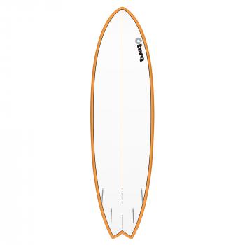 Surfboard TORQ Epoxy TET 6.3 MOD Fish OrangeRail