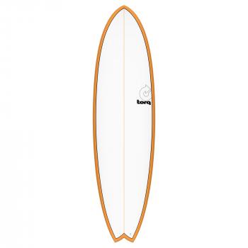 Surfboard TORQ Epoxy TET 7.2 MOD Fish OrangeRail