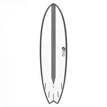 Surfboard TORQ Epoxy TET CS 6.6 Fish Carbon Gray