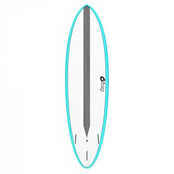 Surfboard TORQ Epoxy TET CS 6.8 Fun Carbon Blau