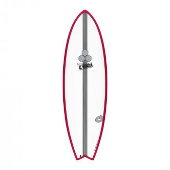 Surfboard CHANNEL ISLANDS X-lite2 PodMod 6.6 red