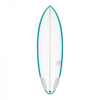 Surfboard TORQ TEC Multiplier 6.4 Rail Teal