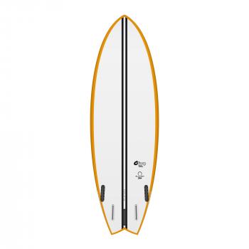 Surfboard TORQ TEC Summer Fish 6.2 Rail Orange