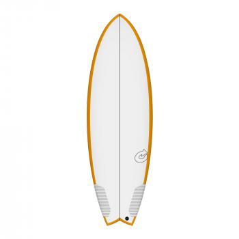 Surfboard TORQ TEC Summer Fish 6.2 Rail Orange