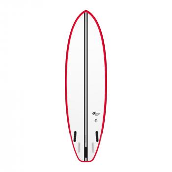 Surfboard TORQ TEC BigBoy23  6.10 Rail Red