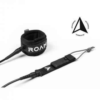 ROAM Surfboard ECO Leash riciclato 6,0 7 mm nero