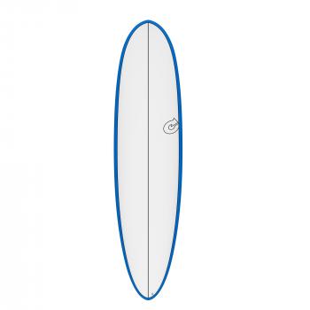 Surfboard TORQ TEC-HD M2.0 7.6 Blaue Rail