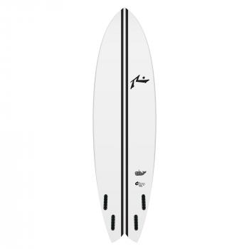 Tabla de surf RUSTY TEC Moby Fish 7.4 Quad