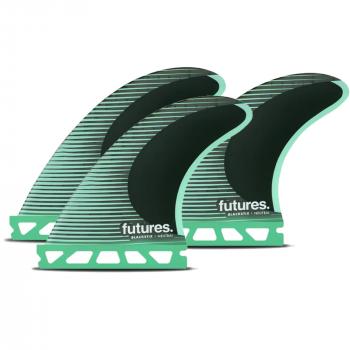 FUTURES Thruster Fin Set F4 Blackstix neutral S