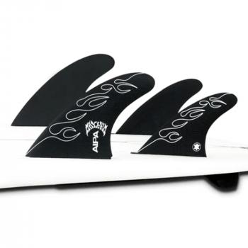 FUTURES Quad Thruster 5 Fin Set Aipa X Mayhem