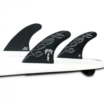 FUTURES Quad Thruster 5 Fin Set Aipa X Mayhem