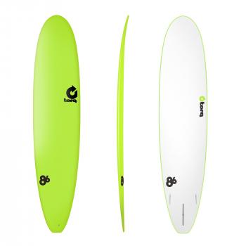 Surfboard TORQ Softboard 8.6 Longboard Green