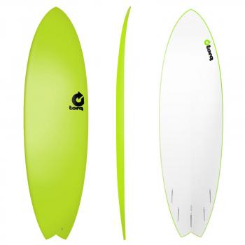 Surfboard TORQ Softboard 6.3 Fish Green