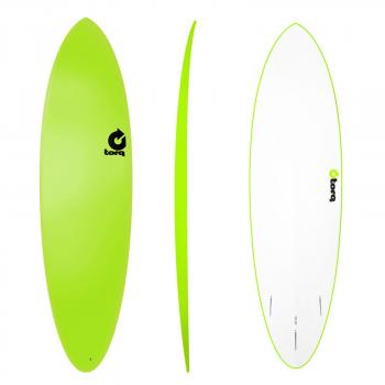 Surfboard TORQ Softboard 6.8 Funboard Green